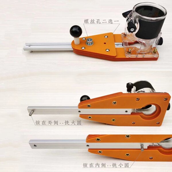 70824-t3lqdo.jpg Makita Electric Hand Trimmer Circle Cutting Jig: Woodworking Tool