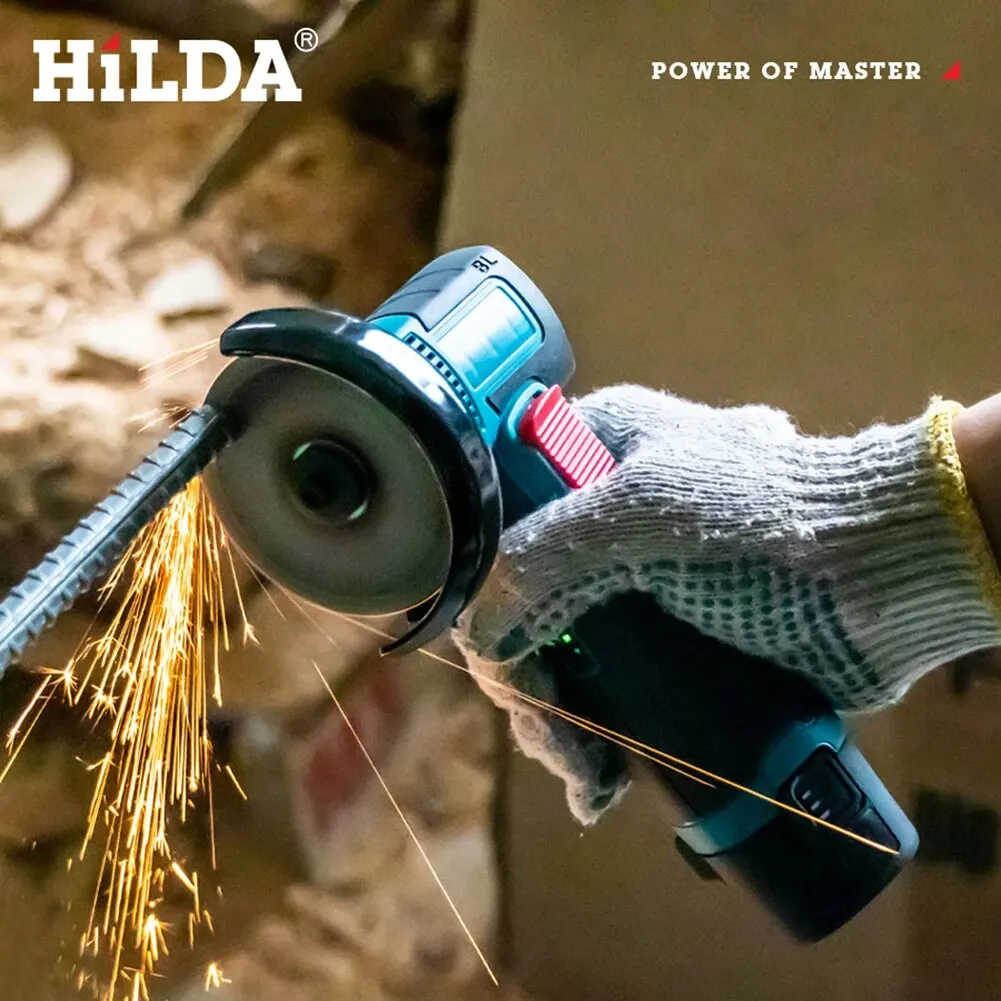 HILDA 12v Mini Angle Grinder: Rechargeable Power Tool