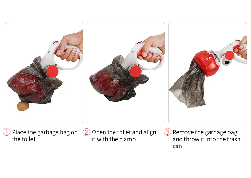 Portable Pet Poop Picker: Waste Sanitary Remover