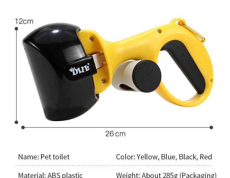 Portable Pet Poop Picker: Waste Sanitary Remover