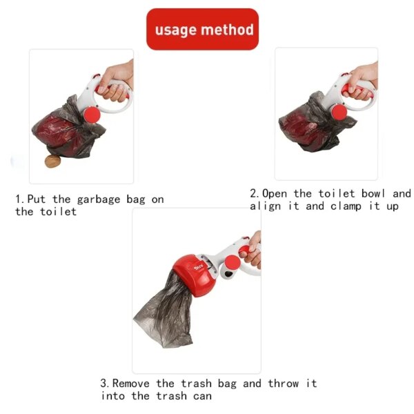 Portable Pet Poop Picker: Waste Sanitary Remover
