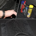 Car Rear Mesh Trunk Seat Organizer: Universal Storage