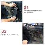 Car Rear Mesh Trunk Seat Organizer: Universal Storage