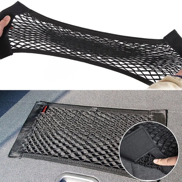 71446-v1p8nf.jpg Car Rear Mesh Trunk Seat Organizer: Universal Storage