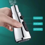 360° Adjustable Tap Extender: Splashproof Booster Sprayer