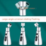 360° Adjustable Tap Extender: Splashproof Booster Sprayer