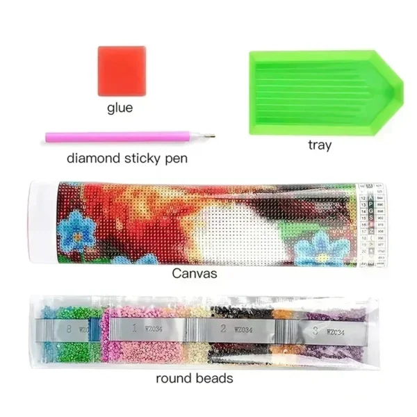 5D-DIY-Cartoon-Animal-Diamond-Painting-Kit-Donald-Duck-Cross-Embroidery-House-Rose-Blossom-Handmade-Diamond.jpg_ (4) DIY 5D Cartoon Animal Diamond Painting Kit Donald Duck Handmade Diamond Mosaic Art Gift