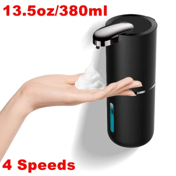 Automatic-Soap-Dispenser-Battery-Operated-400ML-Hand-Sanitizer-Dispenser-Touchless-PX6-Waterproof-for-Kitchen-Bathroom-Washroom.jpg_640x640.jpg_ (3) Automatic Touchless Hand Sanitizer Soap Dispenser (400ml) - Battery Powered, Waterproof