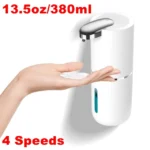 Automatic Touchless Hand Sanitizer Soap Dispenser (400ml) - Battery Powered, Waterproof