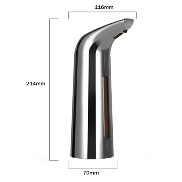 Automatic-Soap-Dispenser-Battery-Operated-400ML-Hand-Sanitizer-Dispenser-Touchless-PX6-Waterproof-for-Kitchen-Bathroom-Washroom.jpg_640x640.jpg_ (9) Automatic Touchless Hand Sanitizer Soap Dispenser (400ml) - Battery Powered, Waterproof