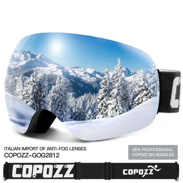 Anti-Fog Ski Goggles Tree & Shadow