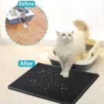Cat Litter Mat Double Layer Waterproof Non-slip Sand Cat Pad Washable Bed
