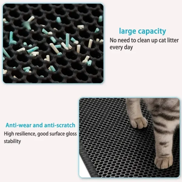 Cat-Litter-Mat-With-Gift-Double-Layer-Waterproof-Pet-Litter-Box-Mat-Non-slip-Sand-Cat.jpg_ (3) Cat Litter Mat Double Layer Waterproof Non-slip Sand Cat Pad Washable Bed