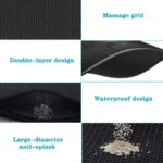 Cat Litter Mat Double Layer Waterproof Non-slip Sand Cat Pad Washable Bed