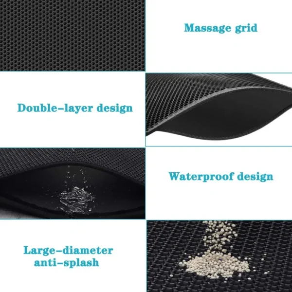Cat-Litter-Mat-With-Gift-Double-Layer-Waterproof-Pet-Litter-Box-Mat-Non-slip-Sand-Cat.jpg_ (4) Cat Litter Mat Double Layer Waterproof Non-slip Sand Cat Pad Washable Bed