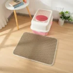 Cat Litter Mat Double Layer Waterproof Non-slip Sand Cat Pad Washable Bed