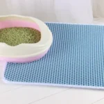 Cat Litter Mat Double Layer Waterproof Non-slip Sand Cat Pad Washable Bed