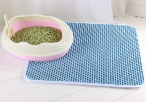 Cat-Litter-Mat-With-Gift-Double-Layer-Waterproof-Pet-Litter-Box-Mat-Non-slip-Sand-Cat.jpg_640x640.jpg_ (4) Cat Litter Mat Double Layer Waterproof Non-slip Sand Cat Pad Washable Bed