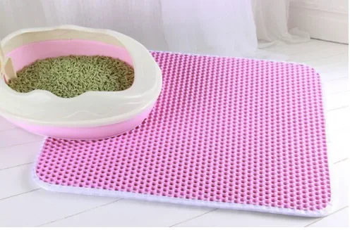 Cat-Litter-Mat-With-Gift-Double-Layer-Waterproof-Pet-Litter-Box-Mat-Non-slip-Sand-Cat.jpg_640x640.jpg_ (5) Cat Litter Mat Double Layer Waterproof Non-slip Sand Cat Pad Washable Bed