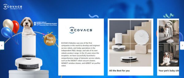 ECOVACS DEEBOT N8+ Robot Vacuum Cleaner Tree & Shadow 1 Smart 🔥️ 3-in-1 Robot Vacuum Cleaner ECOVACS DEEBOT N8+