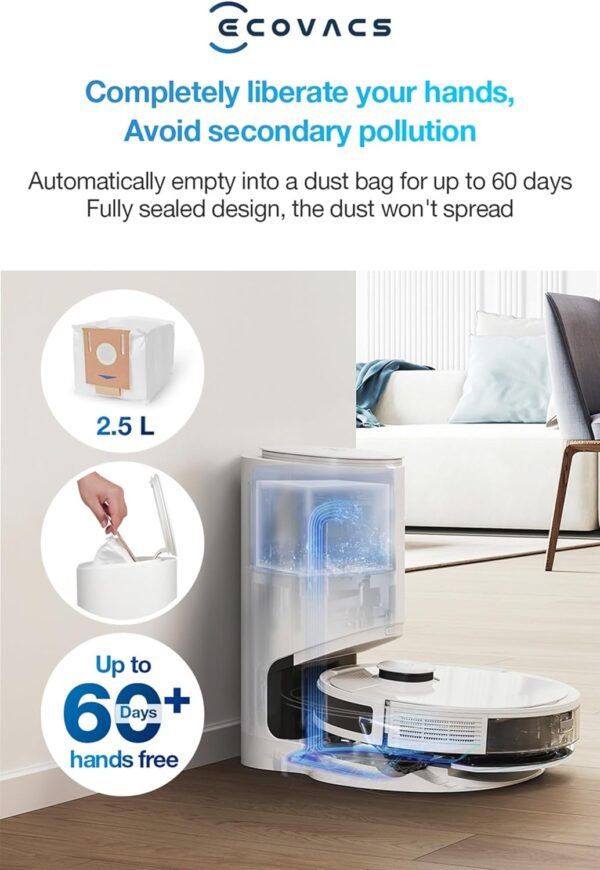 ECOVACS DEEBOT N8+ Robot Vacuum Cleaner Tree & Shadow 71PVNPpmVbL._AC_SL1500_ Robot Vacuum Cleaner ECOVACS DEEBOT N8+