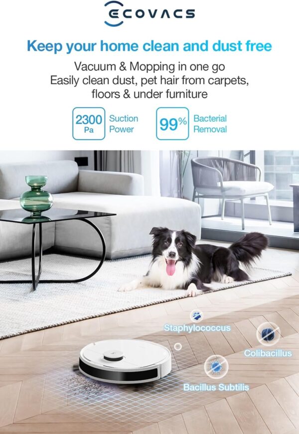 ECOVACS DEEBOT N8+ Robot Vacuum Cleaner Tree & Shadow 71pUsfJGqxL._AC_SL1500_ Robot Vacuum Cleaner ECOVACS DEEBOT N8+