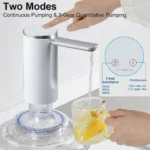Rechargeable Electric Water Pump (19L) - Foldable Automatic Water Dispenser
