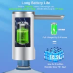 Rechargeable Electric Water Pump (19L) - Foldable Automatic Water Dispenser