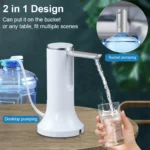 Rechargeable Electric Water Pump (19L) - Foldable Automatic Water Dispenser