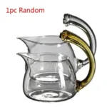 Full Automatic Dianthus Caryophyllus Glass Teapot (Heat-Resistant) - Infuser, Drip, Warmer