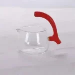 Full Automatic Dianthus Caryophyllus Glass Teapot (Heat-Resistant) - Infuser, Drip, Warmer