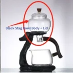 Full Automatic Dianthus Caryophyllus Glass Teapot (Heat-Resistant) - Infuser, Drip, Warmer