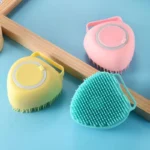 Pet Bath Massage Gloves Brush (Soft Silicone) - Dogs & Cats, Gentle Brushing