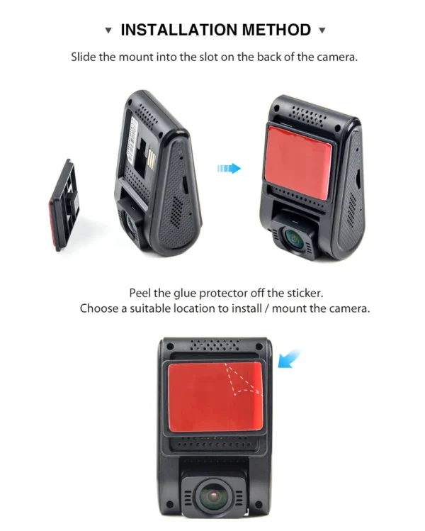 V3 2K WiFi Car Dash Cam (Super Night Vision) - VIOFO A119