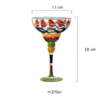 Cool Handmade Colorful Glassware Creative Cocktail Cup (Margarita, Champagne)