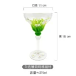 Cool Handmade Colorful Glassware Creative Cocktail Cup (Margarita, Champagne)