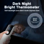 Digital Temperature Infrared Thermometer Forehead Non-contact Medical Thermometer LED Display