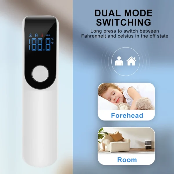 Medical-Temperature-Infrared-Thermometer-Forehead-Digital-Non-contact-Thermomete-LED-Display-Fever-Measure-Tool-For-Baby.jpg_ (3) Digital Temperature Infrared Thermometer Forehead Non-contact Medical Thermometer LED Display