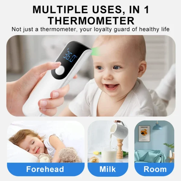 Medical-Temperature-Infrared-Thermometer-Forehead-Digital-Non-contact-Thermomete-LED-Display-Fever-Measure-Tool-For-Baby.jpg_ (4) Digital Temperature Infrared Thermometer Forehead Non-contact Medical Thermometer LED Display