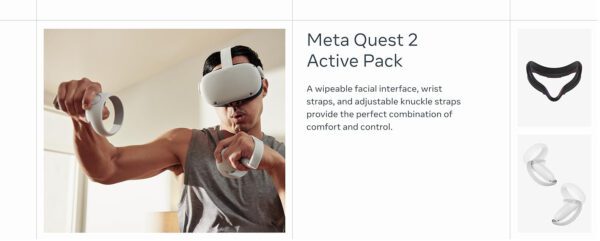 Meta Quest 2 Active Pack Tree & Shadow