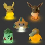 Pikachu Pokemon Night Light (LED, Dimmable) - Anime Dolls Bedroom Bedside Decor