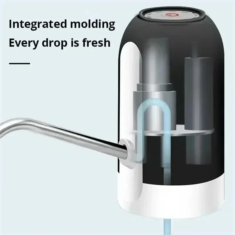 One-Click Automatic Pump Water Dispenser Cooler - Mini Drinkware Kitchen