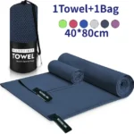 Quick-Drying Sports Towel 40x80CM Blue Grey Green Orange