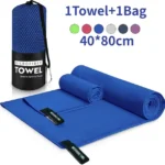 Quick-Drying Sports Towel 40x80CM Blue Grey Green Orange