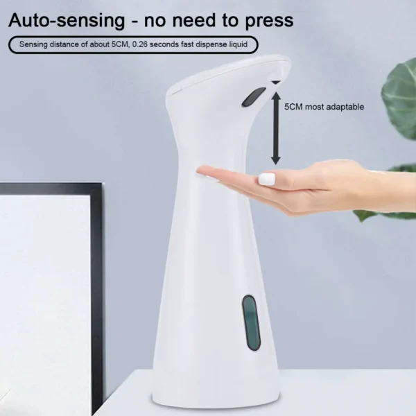 S10a9f5bd15844f66a52cac6e2cd46c7f2 Automatic Touchless Hand Sanitizer Soap Dispenser (400ml) - Battery Powered, Waterproof