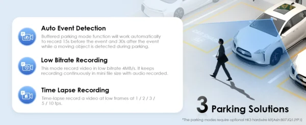 V3 2K WiFi Car Dash Cam (Super Night Vision) - VIOFO A119