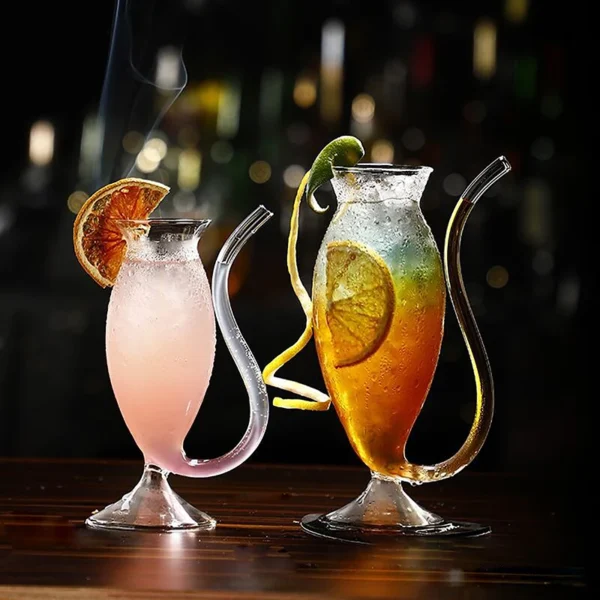 S33a4260301914134b8e1bd1a511042c37 Cool Double-Wall Juice Wine Whiskey Glass (Straw Friendly) - Heat Resistant Hot/Cold Drinks