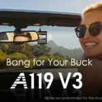 V3 2K WiFi Car Dash Cam (Super Night Vision) - VIOFO A119