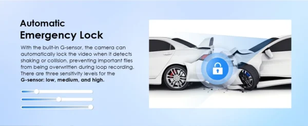 V3 2K WiFi Car Dash Cam (Super Night Vision) - VIOFO A119