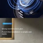 Creative Touchless Liquid Foam Soap Dispenser (Time & Temperature Display) - Waterproof, Automatic